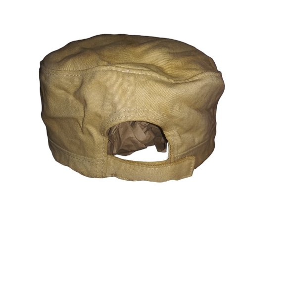 Vintage McDonalds SPEEDEE A Tradition of Excellence Tan Hook and Loop Cadet Hat - Picture 5 of 10